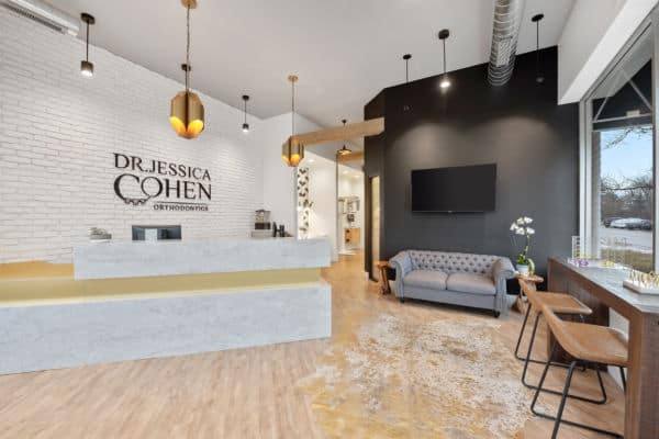 Orthodontic office waiting room