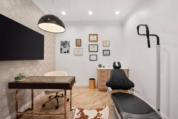 Orthodontic office treatment room